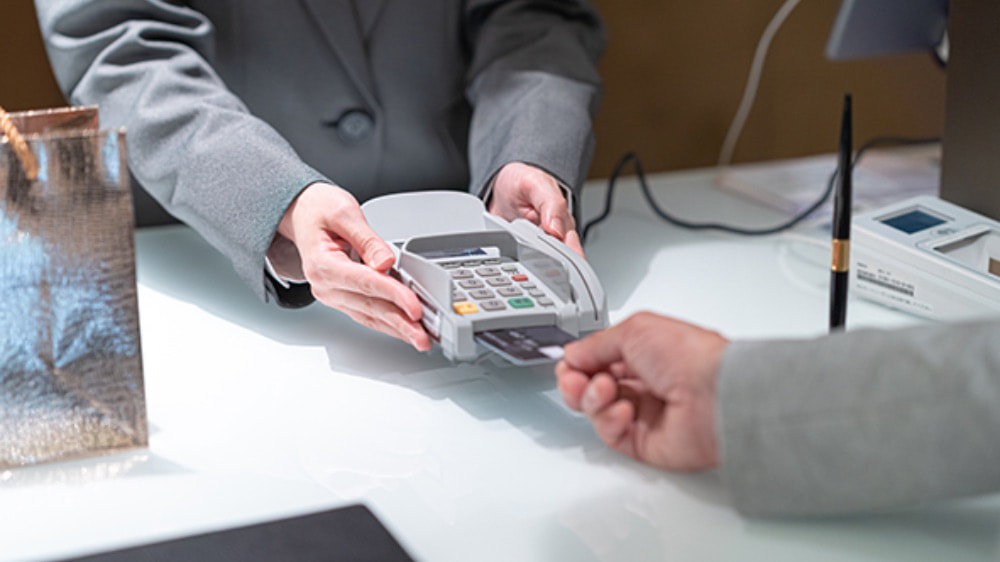 クレジットカード決算